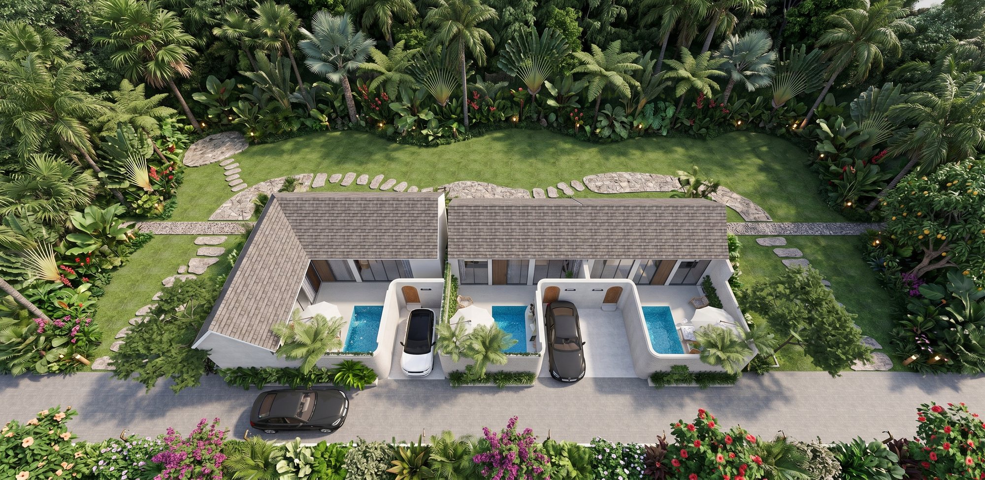 Property Name · villas from above