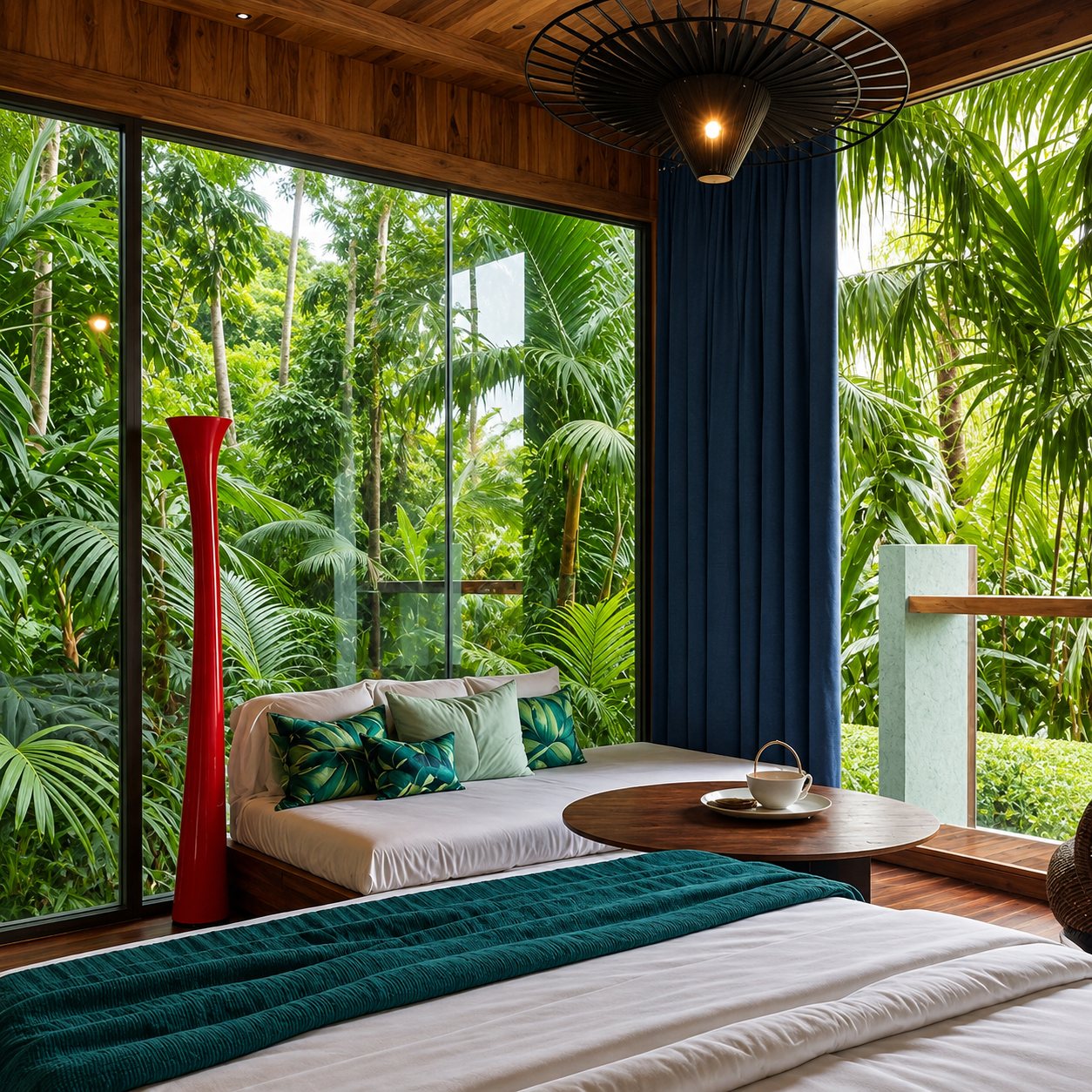 Property Name · bedroom, jungle view