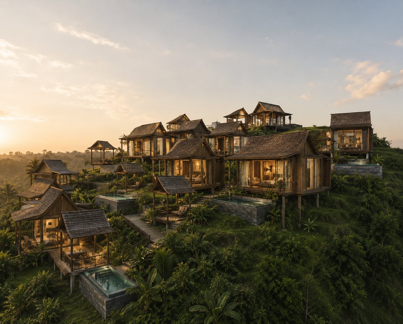 Property Name · hillside villas, Tegallalang